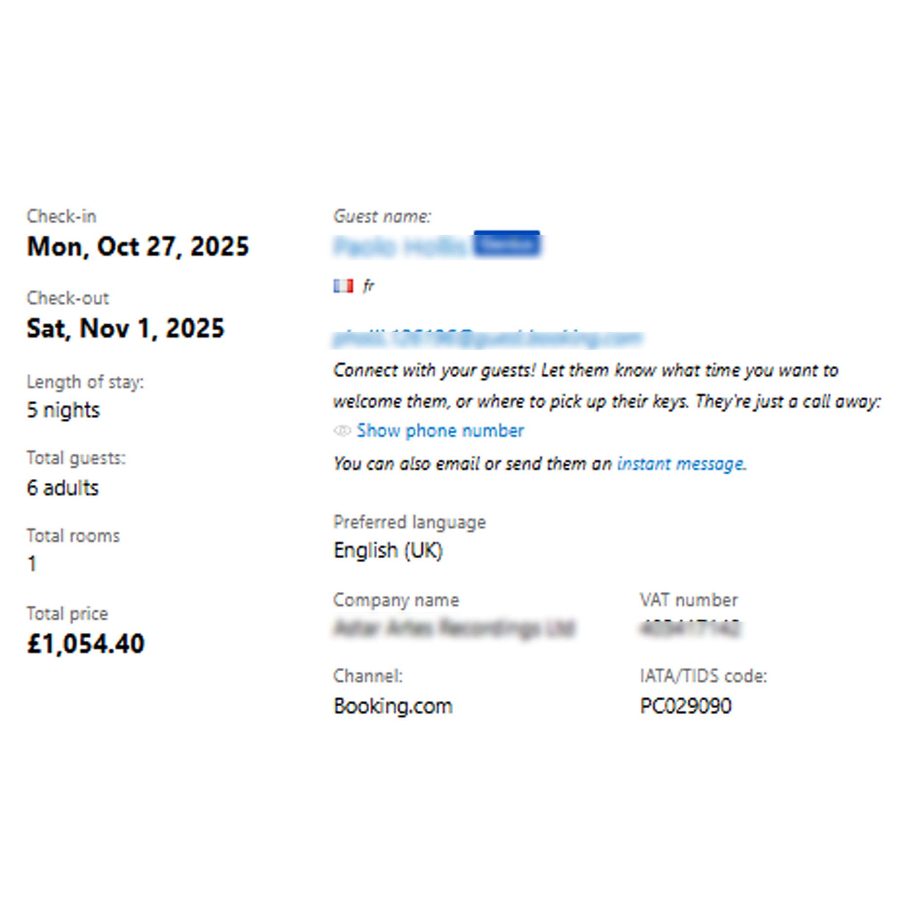 Student booking performance 12