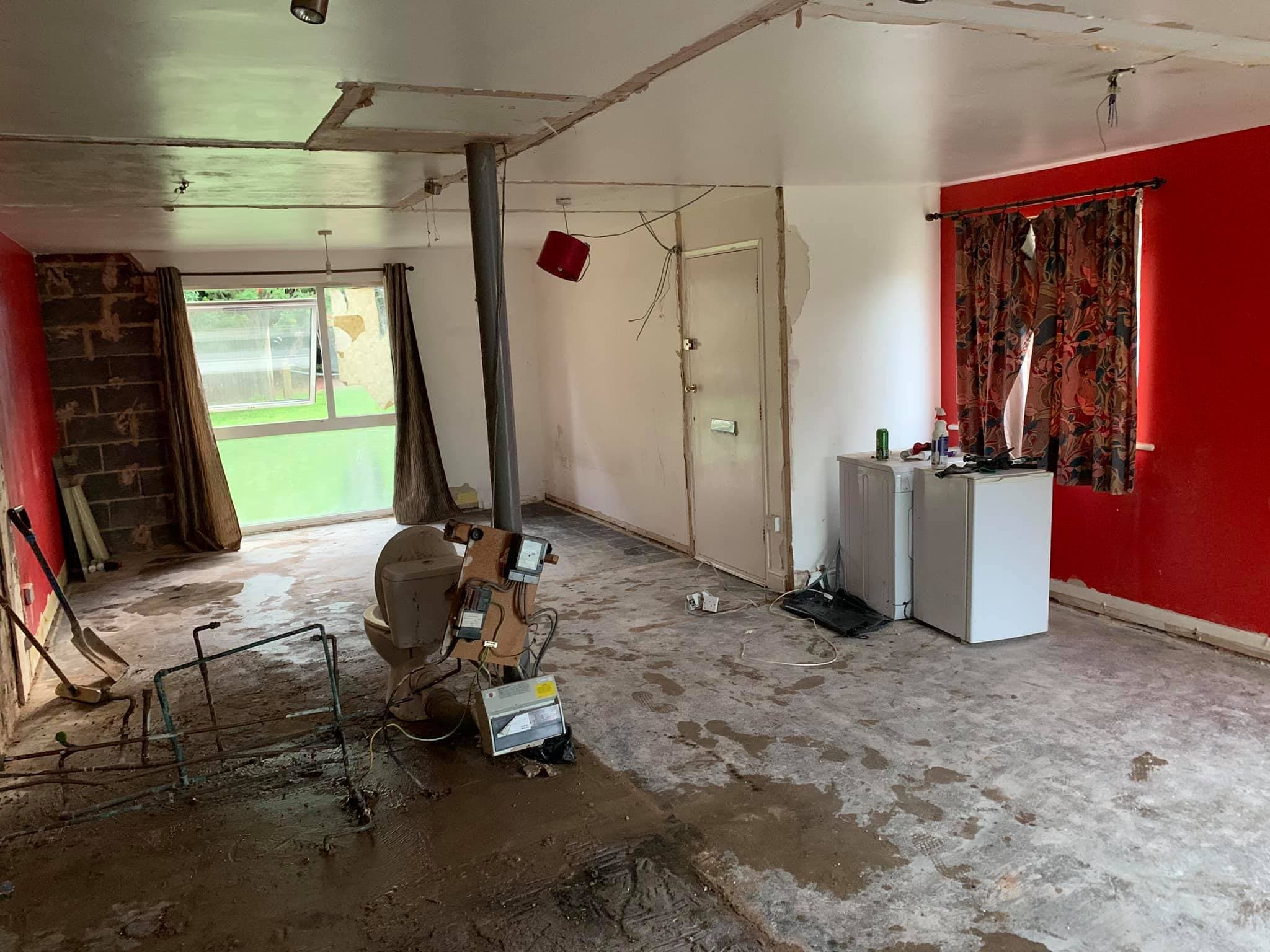 Living area transformation